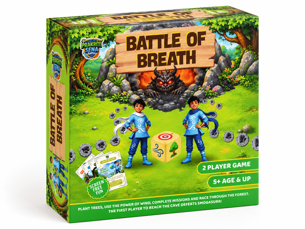 Battle of Breath – Two-Player Air Pollution Board Game