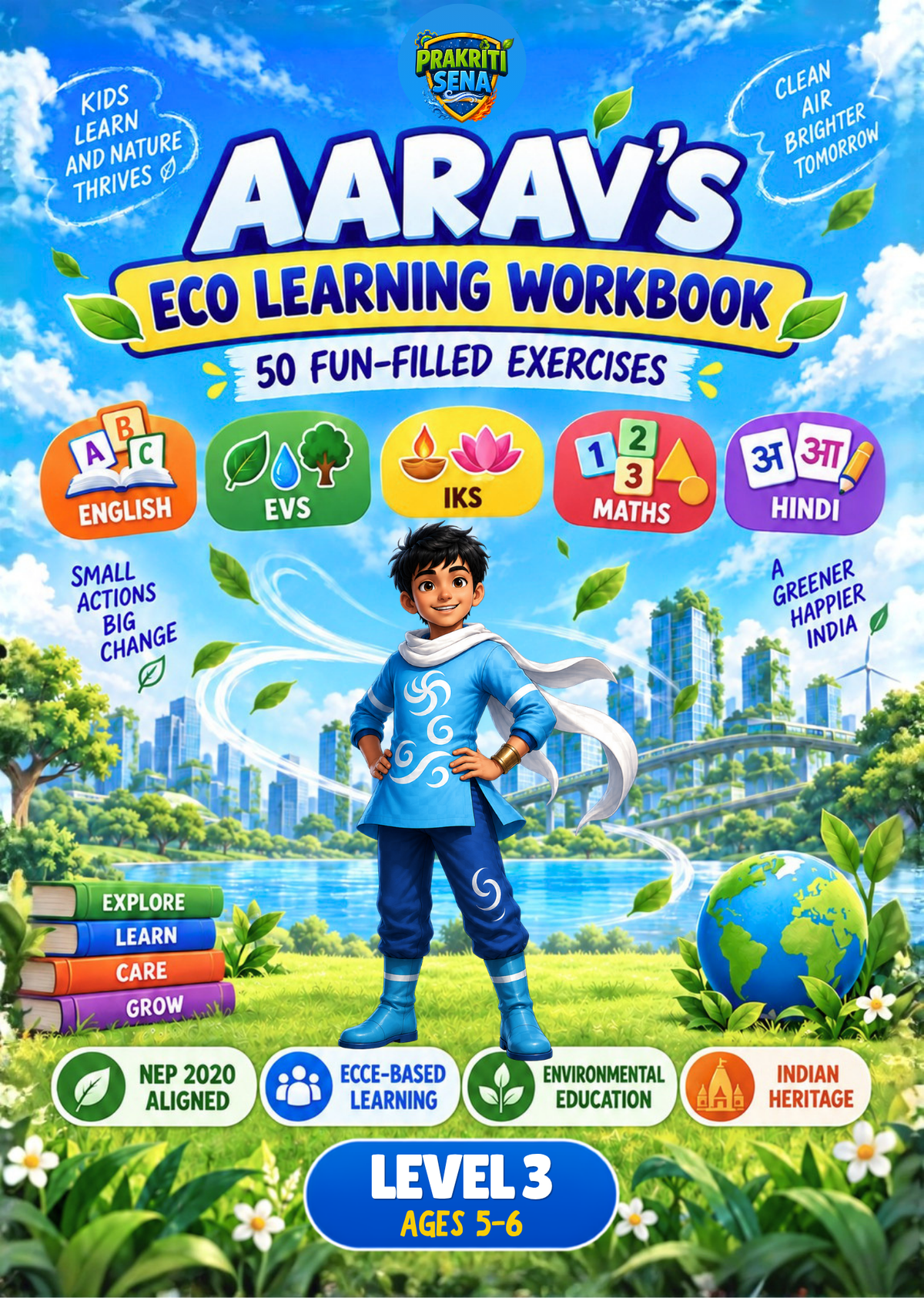 Aarav Eco Activity Workbook – Level 3