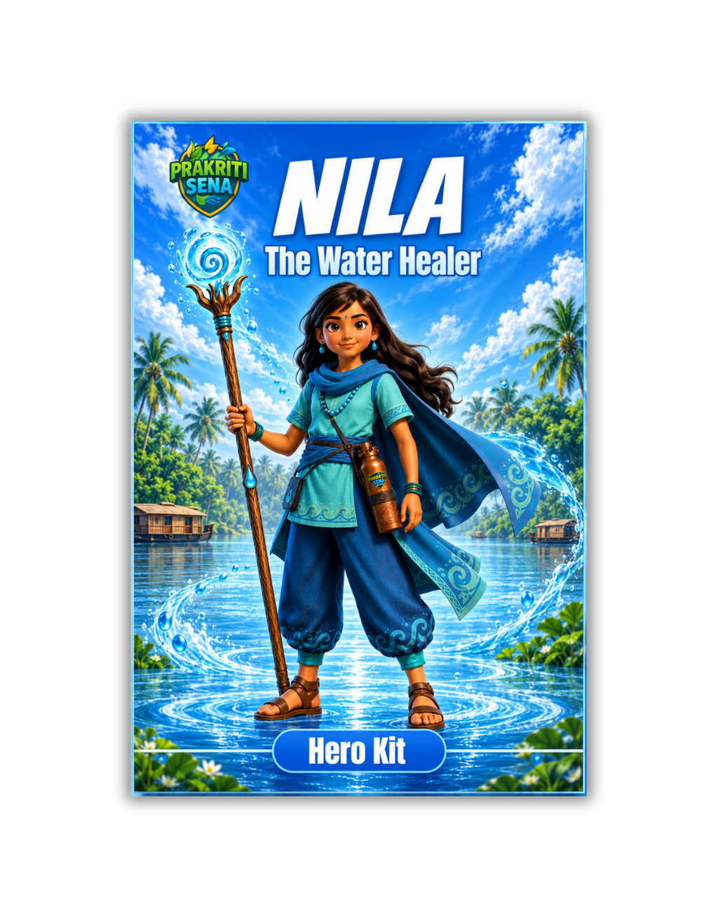 Nila the Waterhealer Hero Kit | Prakriti Sena