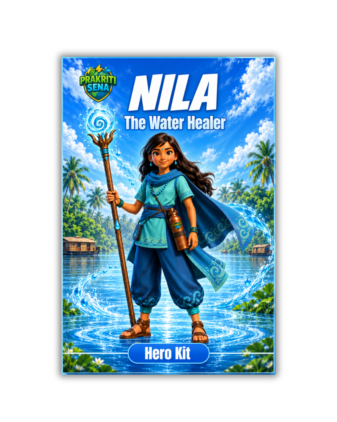 Nila the Waterhealer Hero Kit | Prakriti Sena