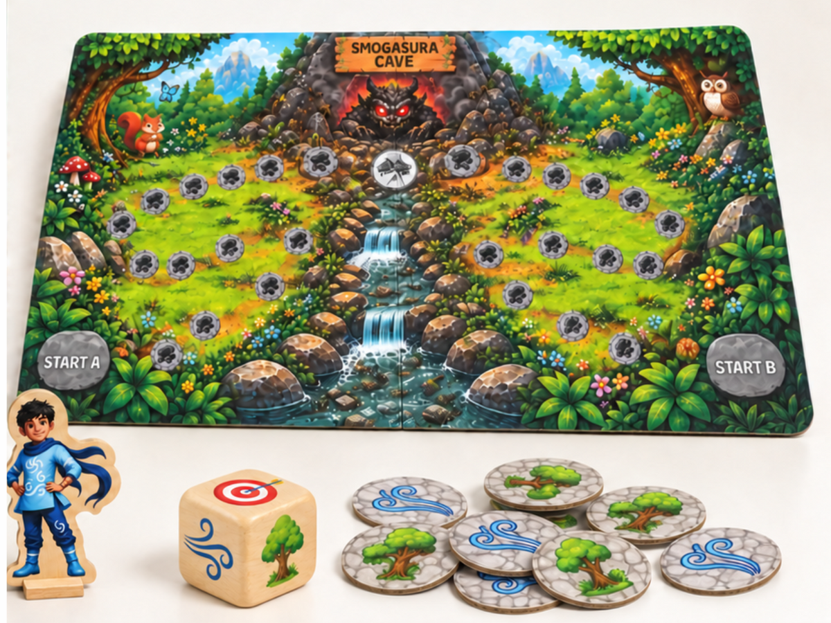 Battle of Breath – Two-Player Air Pollution Board Game