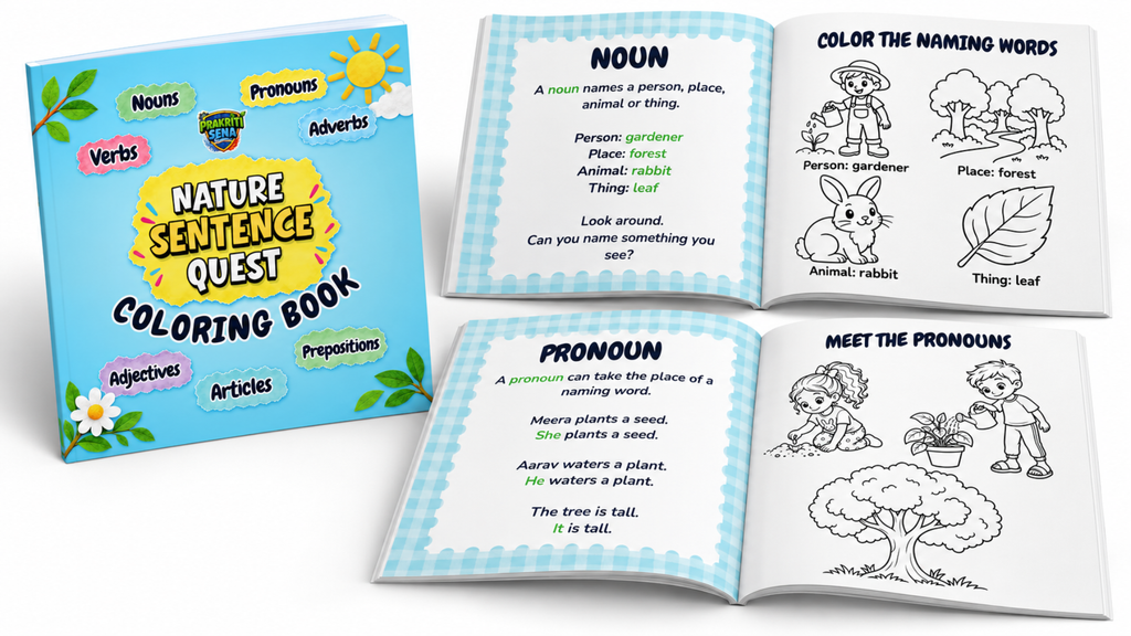 Nature Sentence Quest - English Sentence-Building Game