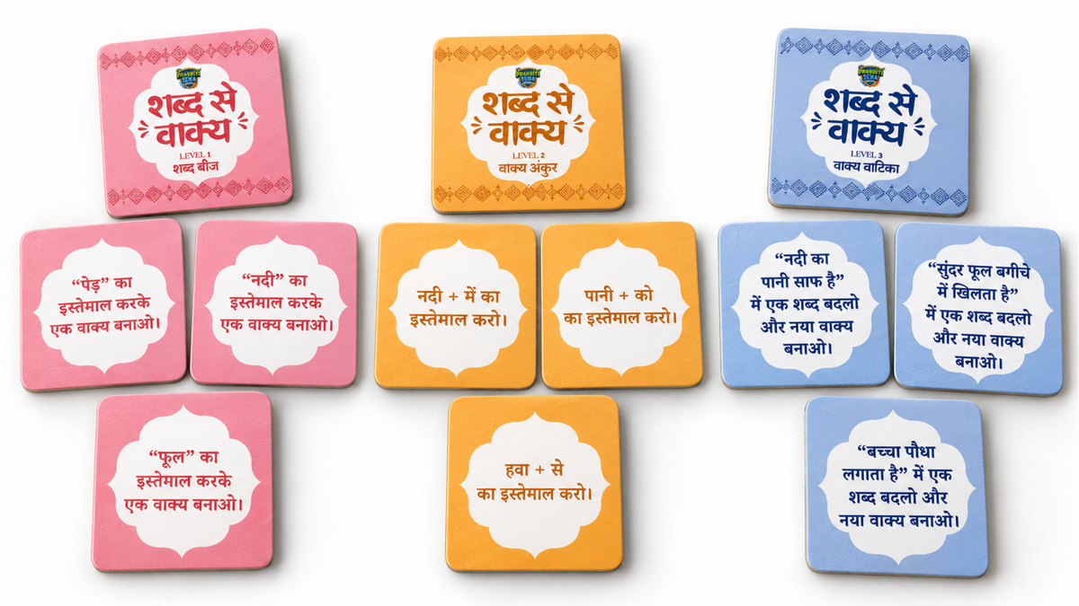Shabd Se Vaakya - Hindi Sentence-Building Game