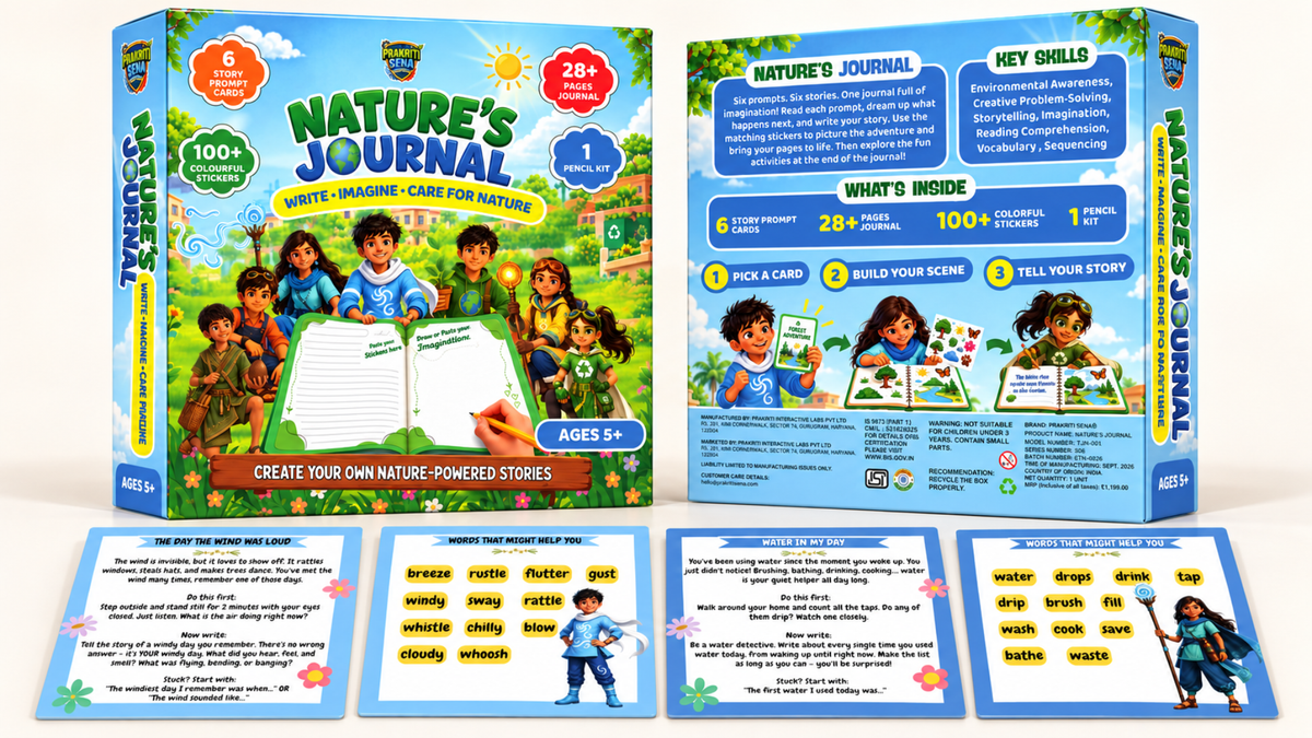 Nature's Journal: Story Journal for Kids, Ages 5+