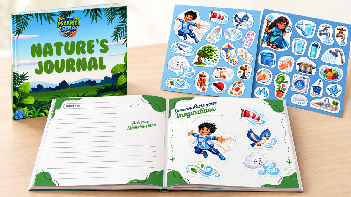 Nature's Journal: Story Journal for Kids, Ages 5+