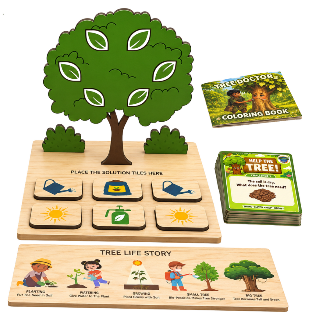 Tree Doctor: Help the Tree Grow Healthy, Game for Kids
