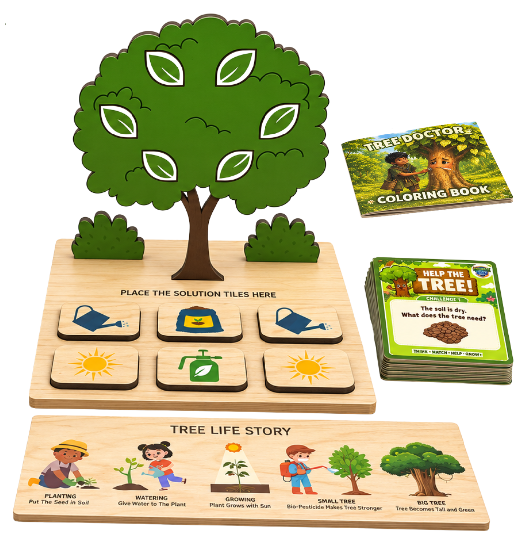 Tree Doctor: Help the Tree Grow Healthy, Game for Kids